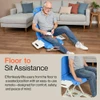 GoRise LT Portable Floor & Bath Lift with Removable Panels Floor to Sit Assistance