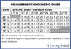 Comfort Unite 2 with ROHO Insert Back Support Product Size Guide