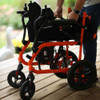 GoRide Portable Electric Wheelchair Side Folding