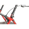 Knockdown Steel Rollator with 6" Wheels Red Bolt