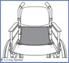 Comfort Unite 3 with ROHO Insert Back Support by Comfort Company Product Accessories - Privacy Shield Living Spinal
