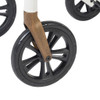 AeroWalk Ultra-Lite Rollator White Wheels
