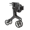 AeroCarbon Ultra Lite Rollator Black Folded