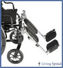 9000 SL Invacare Product Swing-away Legrests Living Spinal