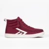 Billy CS High Tops_Wine/White