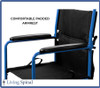Invacare EasyGlide Transport Classic Padded Armrest Living Spinal