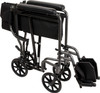 ProBasics Steel Transport Wheelchair Folded