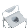 Deluxe Bariatric Drop-Arm Commode Drop Arm Upper View