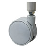 Aluminum Shower Chair and Commode with Casters Caster