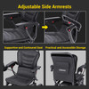 Easwe B20 side armrest storage bag