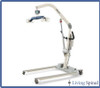 Invacare Reliant Digital Scale Product Installed in Patient Lift Living Spinal