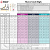 Billy Goat Classic High Tops Size Chart