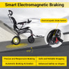 Easwe B10 Foldable Electric Wheelchair Electromagnetic Braking