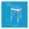 Carex EZ Shower Swivel Stool Dimensions