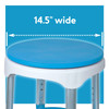 Carex EZ Shower Swivel Stool Width
