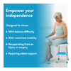 Carex EZ Shower Swivel Stool Empower Independence