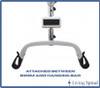 Invacare BLS5 RS300 Patient Scale Product attached between Boom and Hanger Bar Living Spinal