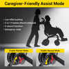Easwe B10 Foldable Electric Wheelchair Caregiver-Friendly
