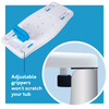 Carex Portable Shower Bench Adjustable Grippers
