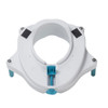 AquaSense 3-in-1 Contoured Raised Toilet Seat Under View