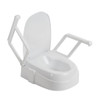PreserveTech™ Universal Raised Toilet Seat Pivoting Armrest