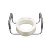 Premium Raised Toilet Seat with Removable Arms Main Image Elongated
