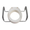 Premium Raised Toilet Seat with Removable Arms Upper View Regular