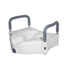 2-in-1 Locking Raised Toilet Seat with Tool-free Removable Arms Main Image