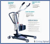 Invacare ISA Stand-up Lift Product Features Living Spinal