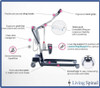 Invacare ISA Stand-up Lift Product Parts Living Spinal