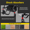 Easwe C10 Carbon Fiber Electric Wheelchair Shock Absorbers