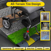 Easwe C10 Carbon Fiber Electric Wheelchair All-Terrain Wheels