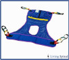 Invacare Full Body Mesh Sling Product Laid Flat Living Spinal
