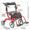 Nitro® Duet Rollator and Transport Chair Dimensions