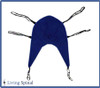 Invacare Divided Leg Sling Product Rear Side Living Spinal