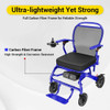 Easwe C20 Long Range Carbon Fiber Electric Wheelchair Strong Lightweight