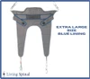 Invacare Premier Transfer Assist Sling Extra Large Blue Living Spinal