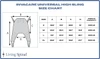 Invacare Premier Universal High Sling Product Size Chart Living Spinal