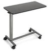 Lumex Everyday Overbed Table Non-Tilt Silver Vein