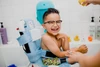 Otter Bathing Chair Kid Using