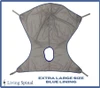 Invacare Premier Comfort Sling in Net Fabric with Commode Opening Extra Large Living Spinal