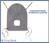 Invacare Premier Easy Fit Sling Medium Purple Living Spinal