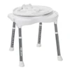 Folding Shower Chair Backrest Folded