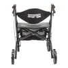 Fusion Rollator and Transport Chair Combo Full Back