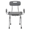 X-Fold Shower Chair Back Gray