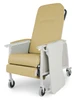 Lumex Three Position Recliner Vintage Gold Side View