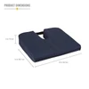 Medline Compression Packed Coccyx Cushions