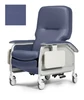 Lumex Deluxe Clinical Care Recliner Royal Blue