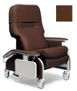 Lumex Deluxe Drop-Arm Clinical Care Recliner Chestnut