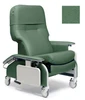 Lumex Deluxe Drop-Arm Clinical Care Recliner Blue Jade